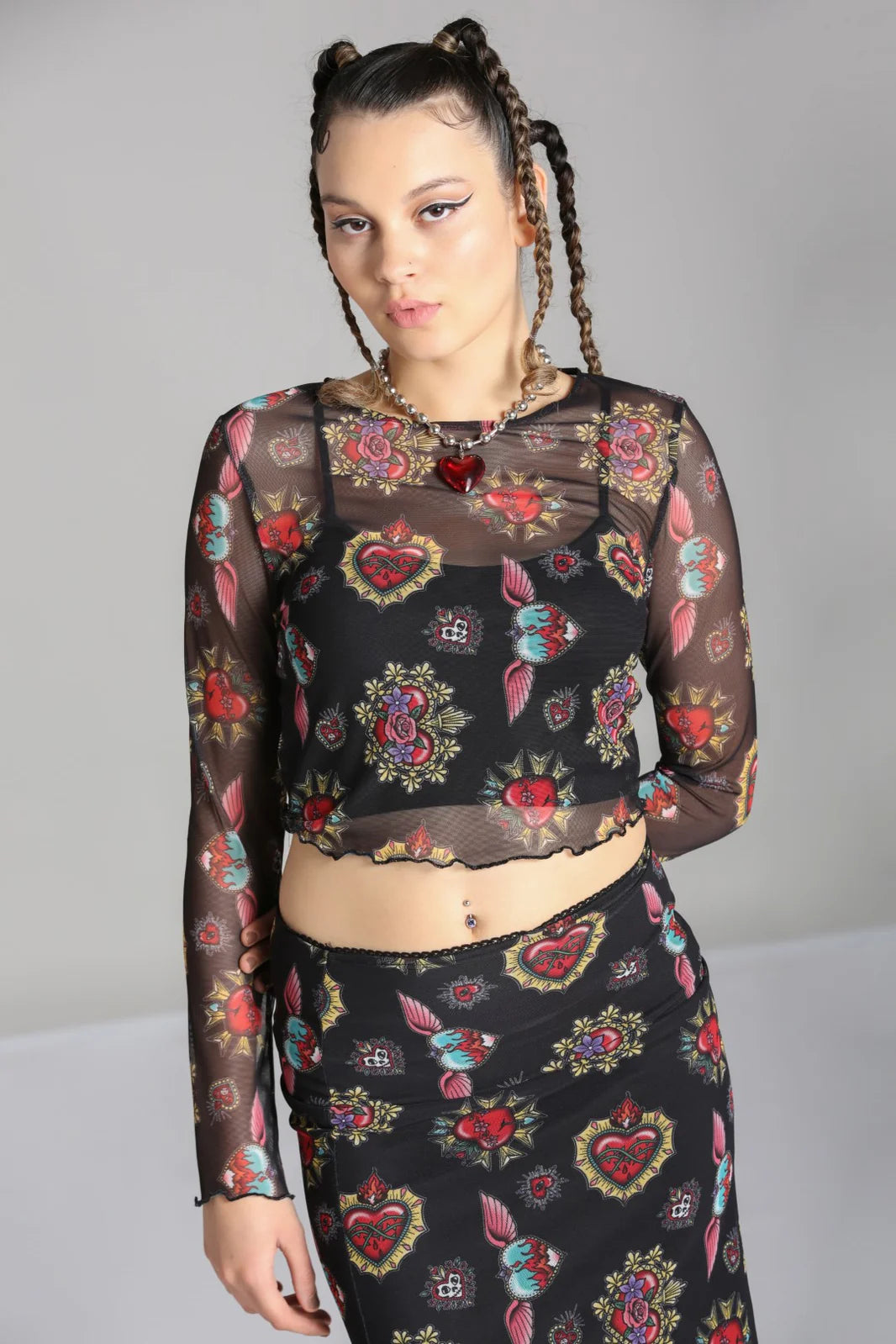 Hot Property Amias Mesh Top