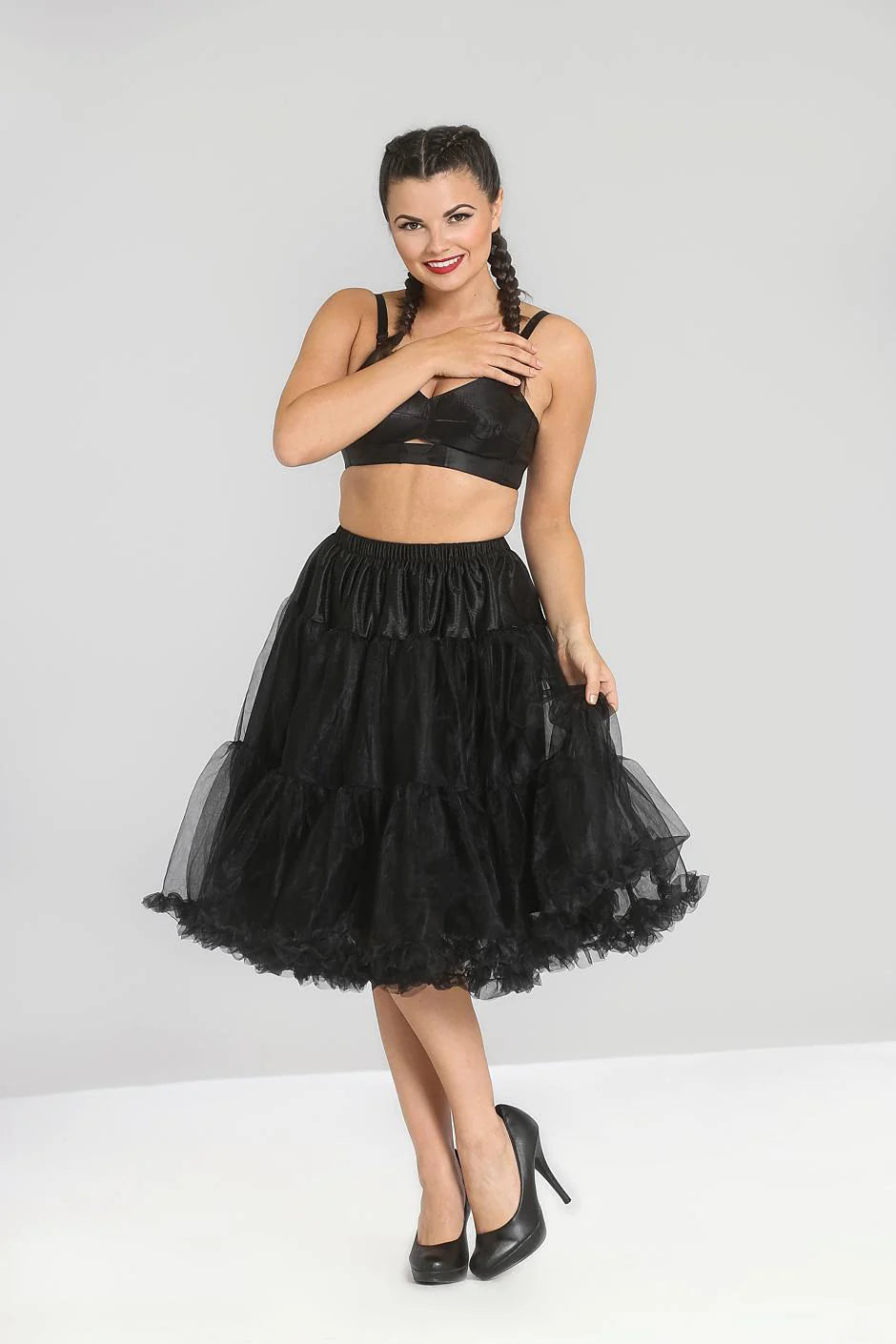 Hot Property Penelope Petticoat Black