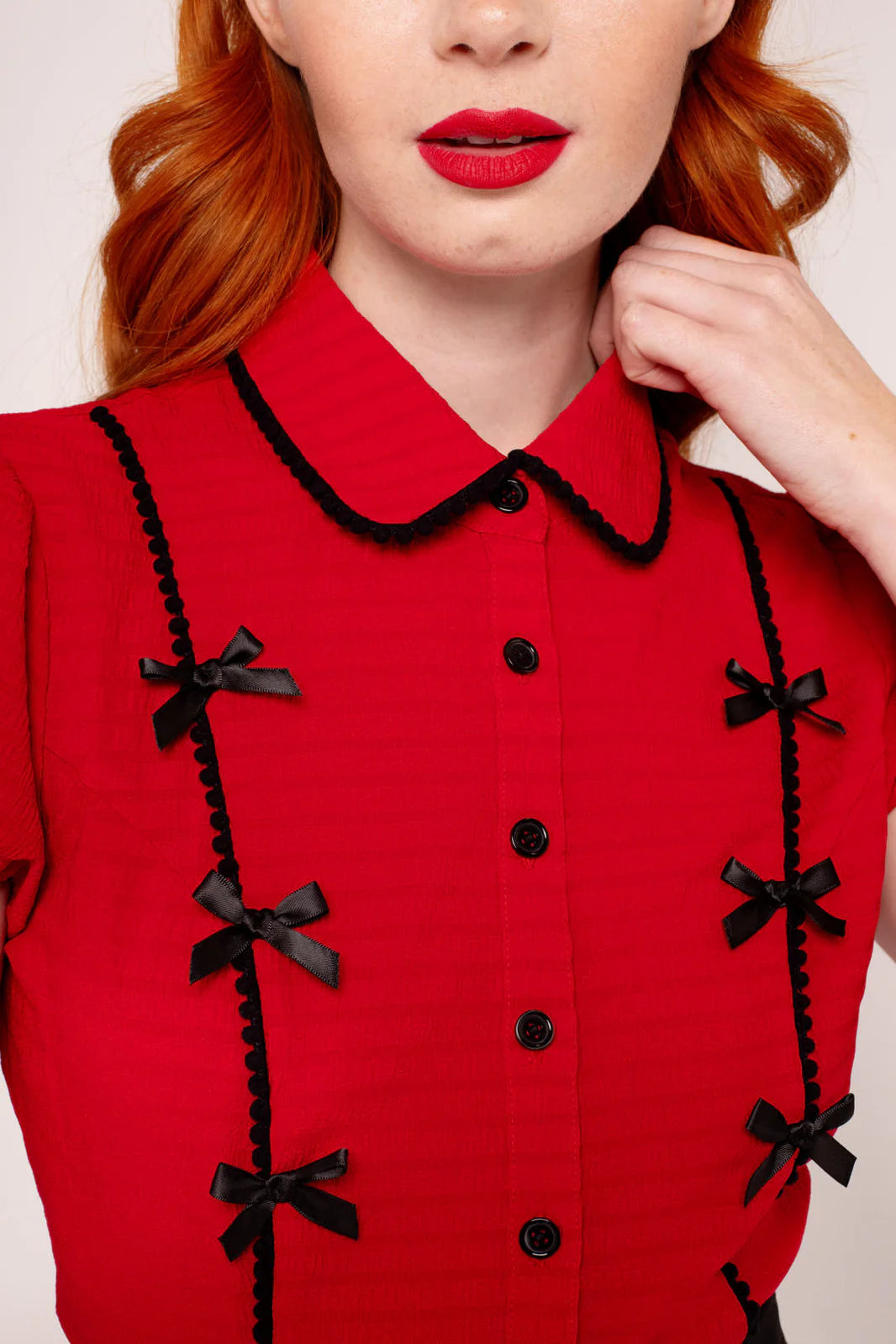 Casey Blouse Red