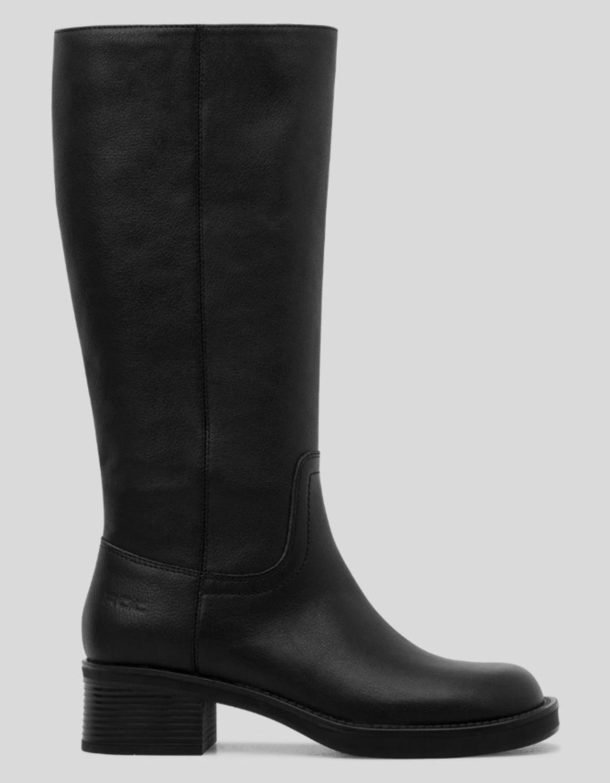 Roc Ridge Black Leather Knee High Boot