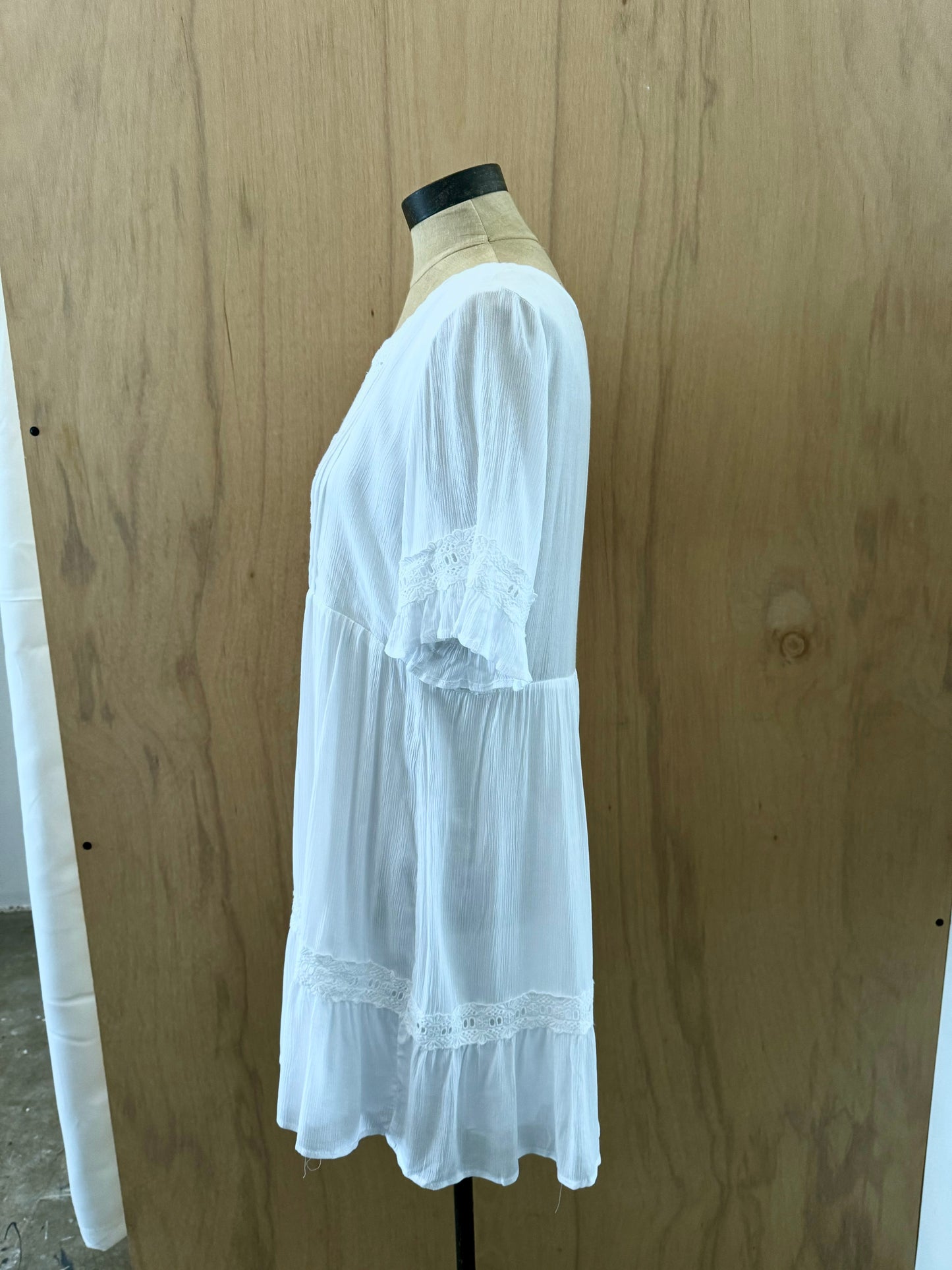 Aliana Boho White Dress