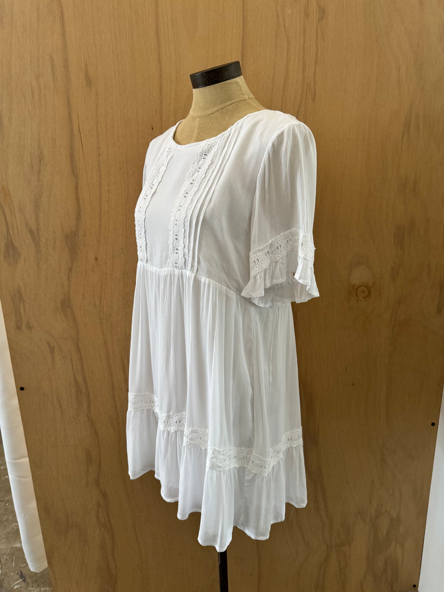 Aliana Boho White Dress