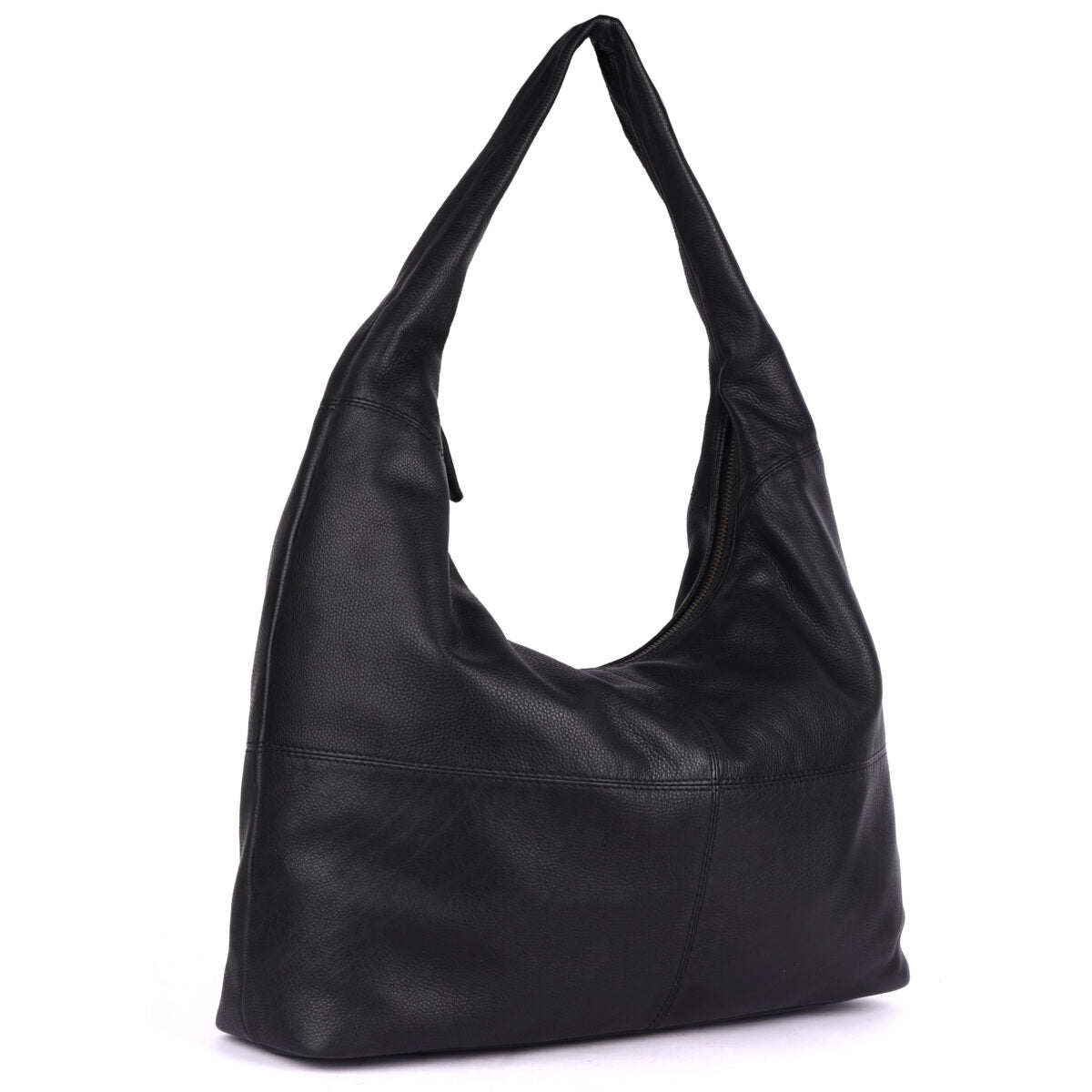 Hazelbrook Leather Shoulder Bag Black