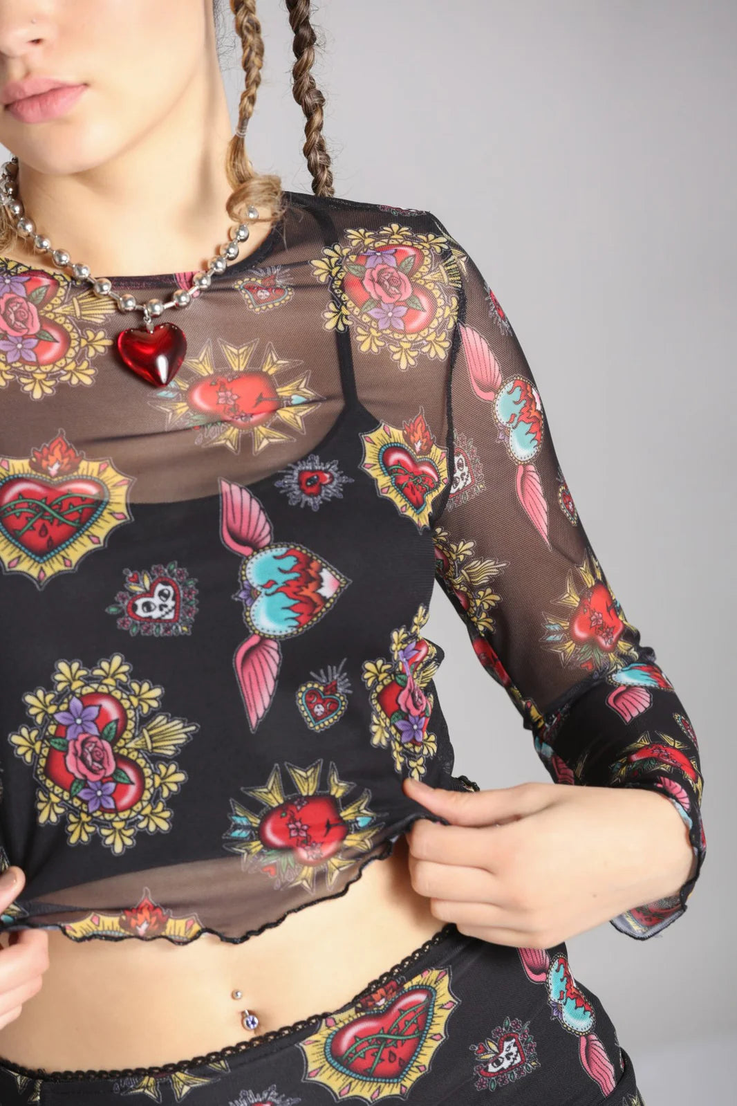 Hot Property Amias Mesh Top