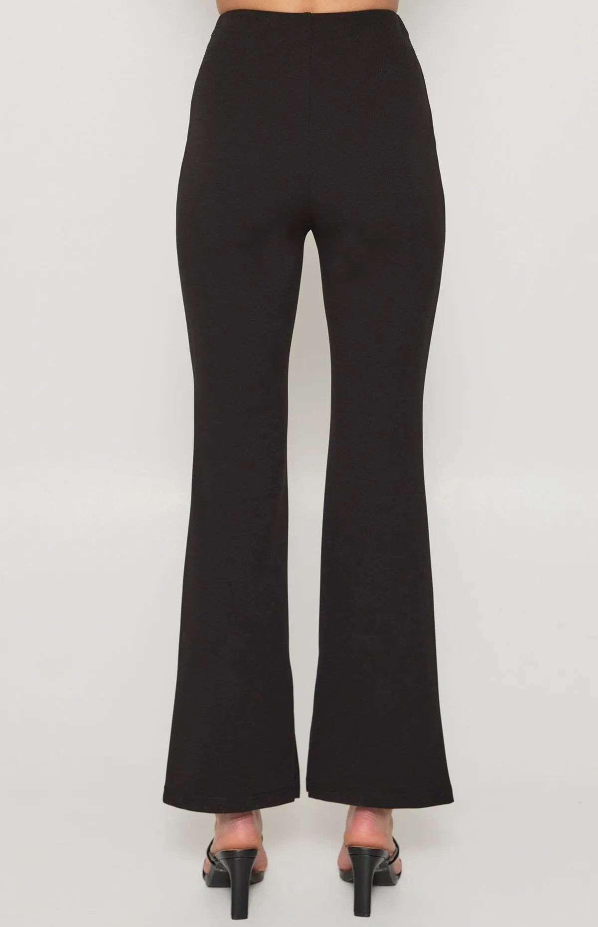 Stretch High Waisted Flare Pants