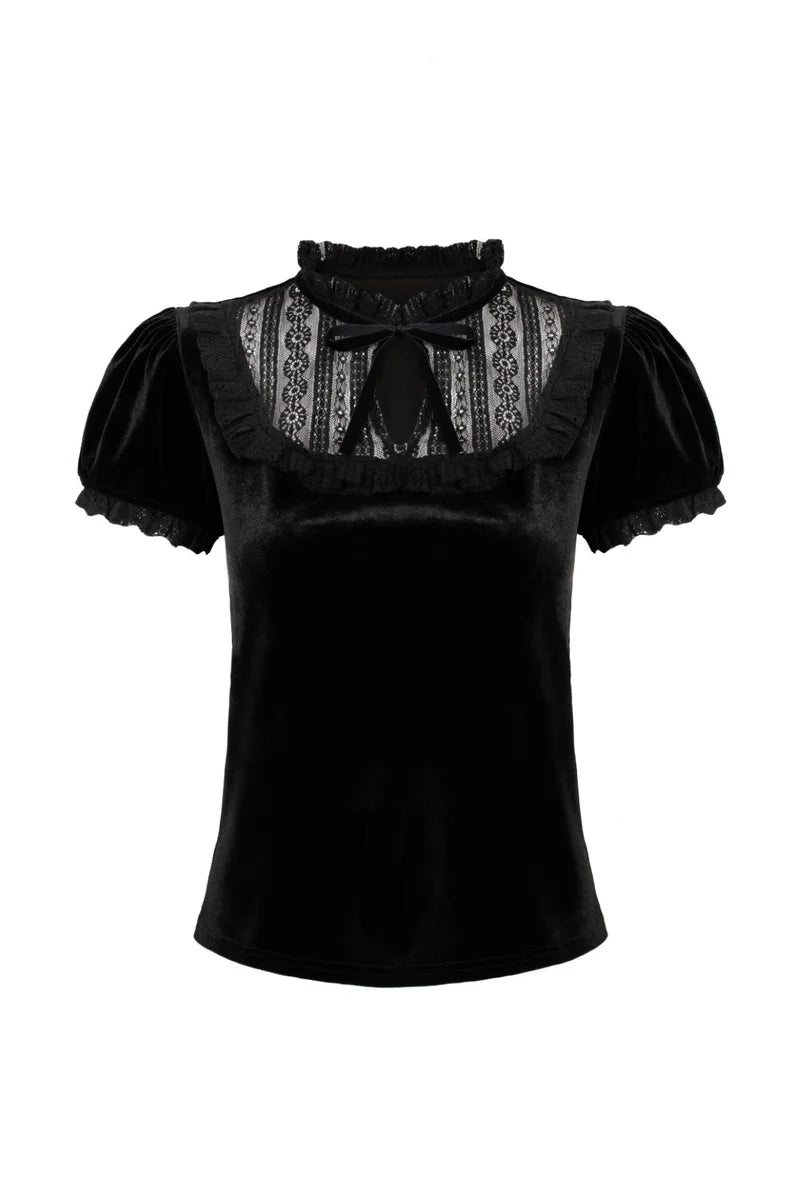 Mourning Top Black