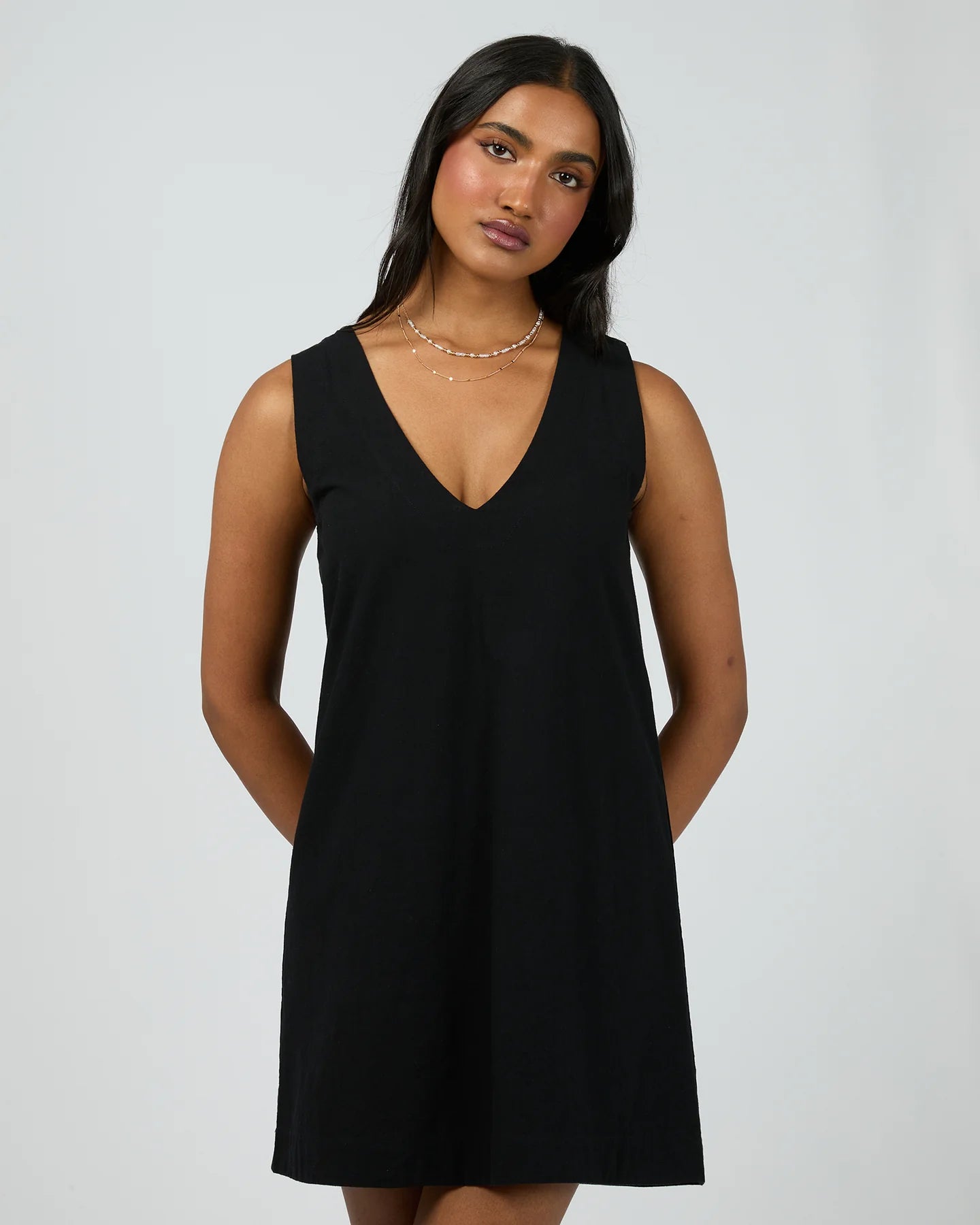 Essential Mini Dress - Black