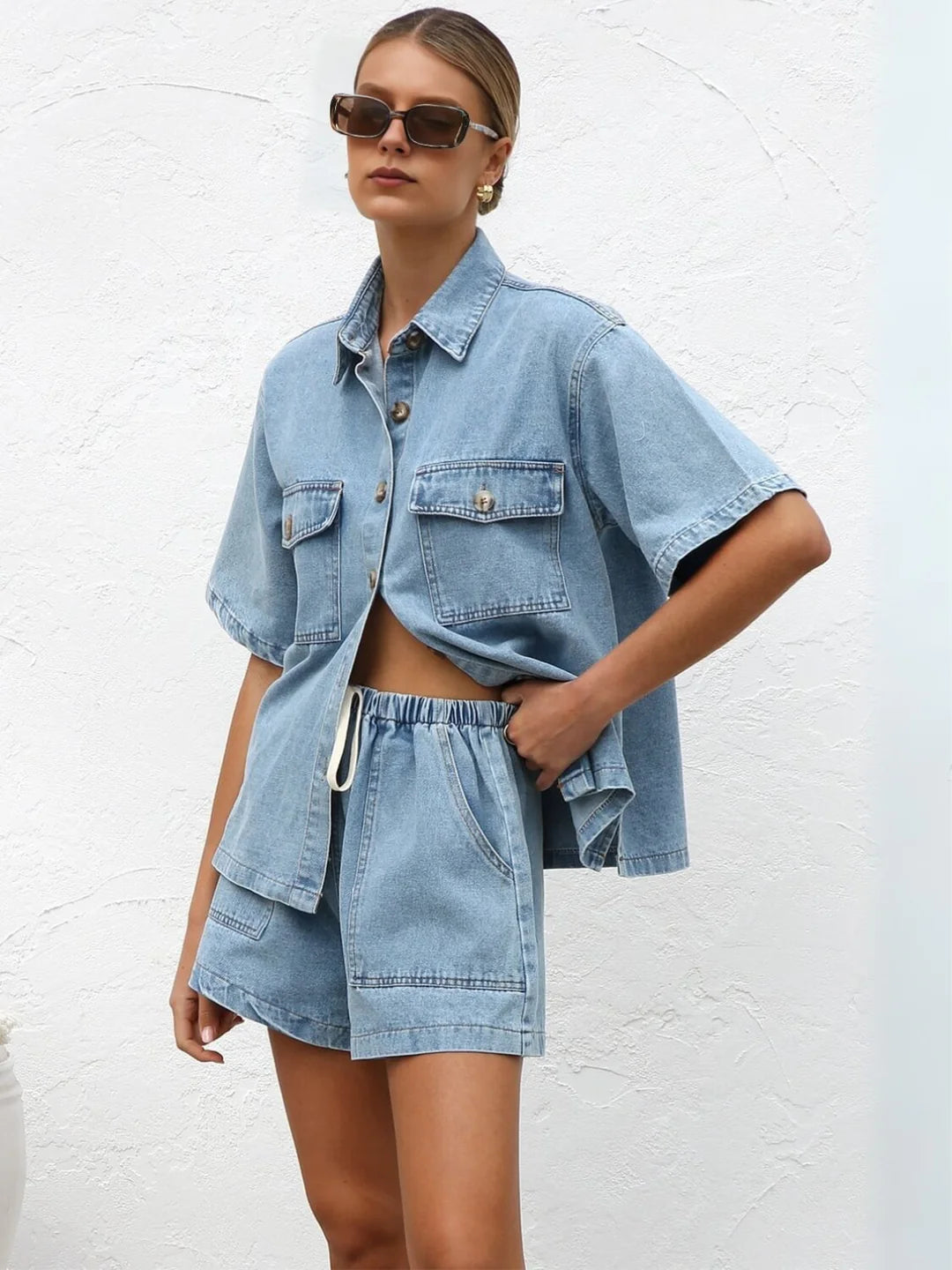 The Sol - Light Blue Short