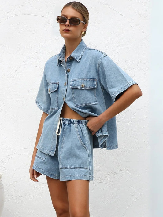 The Sol - Light Blue Short