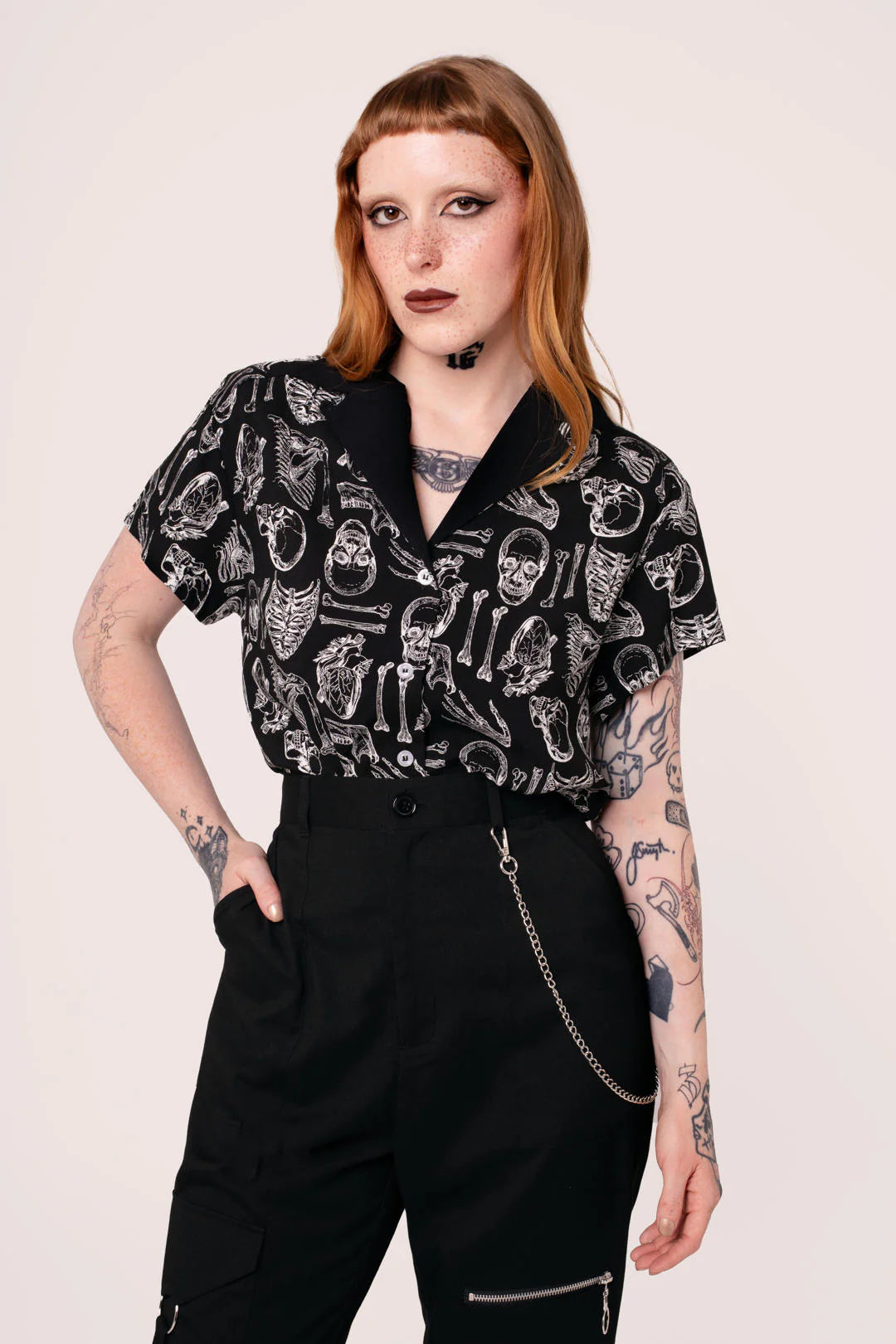 Hot Property Anatomy Shirt Black